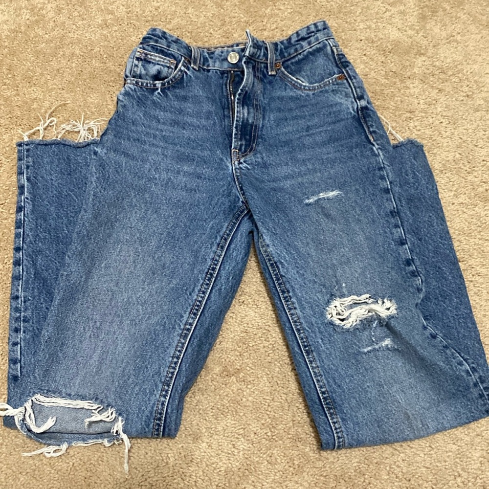 ZARA Straight Leg Jeans